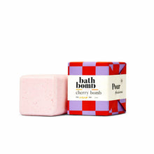 Load image into Gallery viewer, The Scrub Bar - Cherry Bath Bomb- Fruity Spa Fizz- Moisturizing