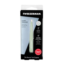 Load image into Gallery viewer, Tweezerman - Tweezerman Pistachio Full Slant Tweezer
