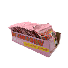 Load image into Gallery viewer, Big League Chew Punch Out Pink Lemonade Gum, 12ct Pouches