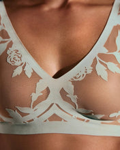 Load image into Gallery viewer, EBY - Sheer Flocked Bra