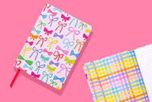 Load image into Gallery viewer, TED Hardcover Notebook - Colorful Bows
