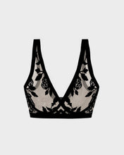 Load image into Gallery viewer, EBY - Sheer Flocked Bra