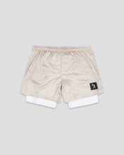 Load image into Gallery viewer, Baseballism - Diamond Air Liner Mesh Training Shorts (Cream) - Youth