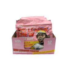 Load image into Gallery viewer, Big League Chew Punch Out Pink Lemonade Gum, 12ct Pouches