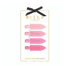 Load image into Gallery viewer, Bella Apparel Ombré Pink Crease Free Hair Clips