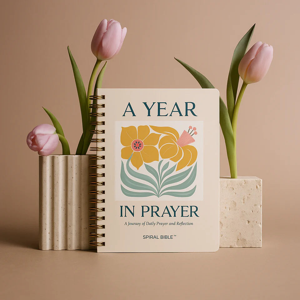 Spiral Bible A Year In Prayer Devotional – Betty Faye