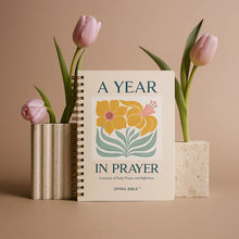 Load image into Gallery viewer, Spiral Bible A Year In Prayer Devotional