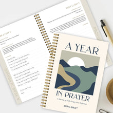 Load image into Gallery viewer, Spiral Bible A Year In Prayer Devotional
