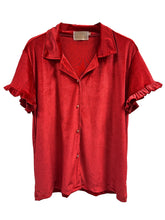 Load image into Gallery viewer, Violet & Brooks Velvet Pajama Top