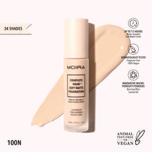 Load image into Gallery viewer, Moira Complete Wear Soft Matte Foundation