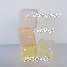 Load image into Gallery viewer, The Scrub Bar - Pineapple Mimosa Bath Bomb Set - Bubbly Bathtub Cocktails