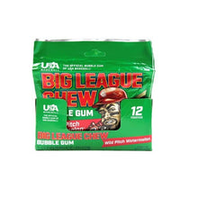 Load image into Gallery viewer, Big League Chew Wild Pitch Watermelon Gum, 12ct Pouches