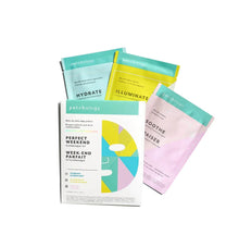 Load image into Gallery viewer, Patchology Perfect Weekend Sheet Mask Kit
