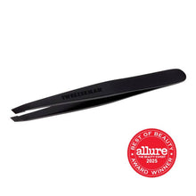 Load image into Gallery viewer, Tweezerman - Tweezerman Black Matte Slant Tweezer
