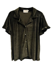 Load image into Gallery viewer, Violet &amp; Brooks Velvet Pajama Top
