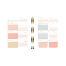Load image into Gallery viewer, TOOT - Undated Perpetual Planner - Color Block Daisy
