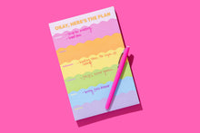 Load image into Gallery viewer, TED - Large List Pad - Weekly Planner
