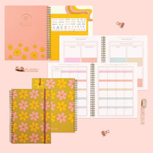 Load image into Gallery viewer, TOOT - Undated Perpetual Planner - Color Block Daisy
