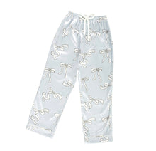 Load image into Gallery viewer, Bella Sleep + Spa Long Sleeve Blue Bow PJ Set
