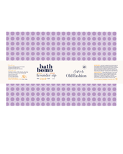 Load image into Gallery viewer, The Scrub Bar - Lavender Bath Bomb- Calming Bath Soak
