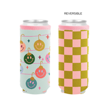 Load image into Gallery viewer, TOOT - Holiday Reversible Slim Can Coolers
