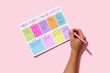 Load image into Gallery viewer, TED Weekly Planner - This Week's Plan
