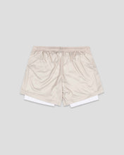 Load image into Gallery viewer, Baseballism - Diamond Air Liner Mesh Training Shorts (Cream) - Youth
