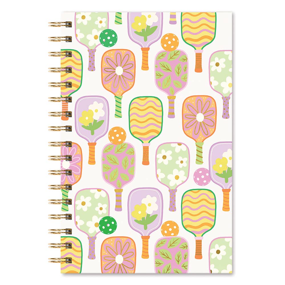 Studio Oh! Pickleball Rally Medium Spiral Notebook