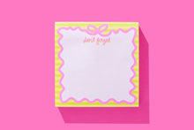 Load image into Gallery viewer, TED Sticky Notes Pad - Don't Forget
