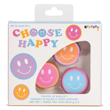 Load image into Gallery viewer, Iscream Choose Happy Lip Balm Trio
