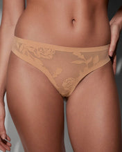 Load image into Gallery viewer, EBY - Sheer Flocked Thong
