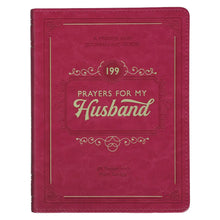 Load image into Gallery viewer, Gift Book Prayers for my Husband Faux Leather
