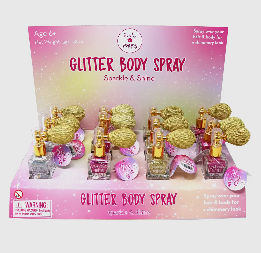 Pink Poppy Sparkle & Shine Glitter Spray