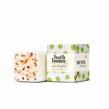 Load image into Gallery viewer, The Scrub Bar - Eucalyptus Bath Bomb- Detox Bath Soak- Himalayan Salt
