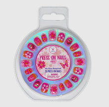Load image into Gallery viewer, Pink Poppy Press On Nails
