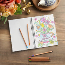 Load image into Gallery viewer, Coloring Book Spiral Coloring through the Psalms
