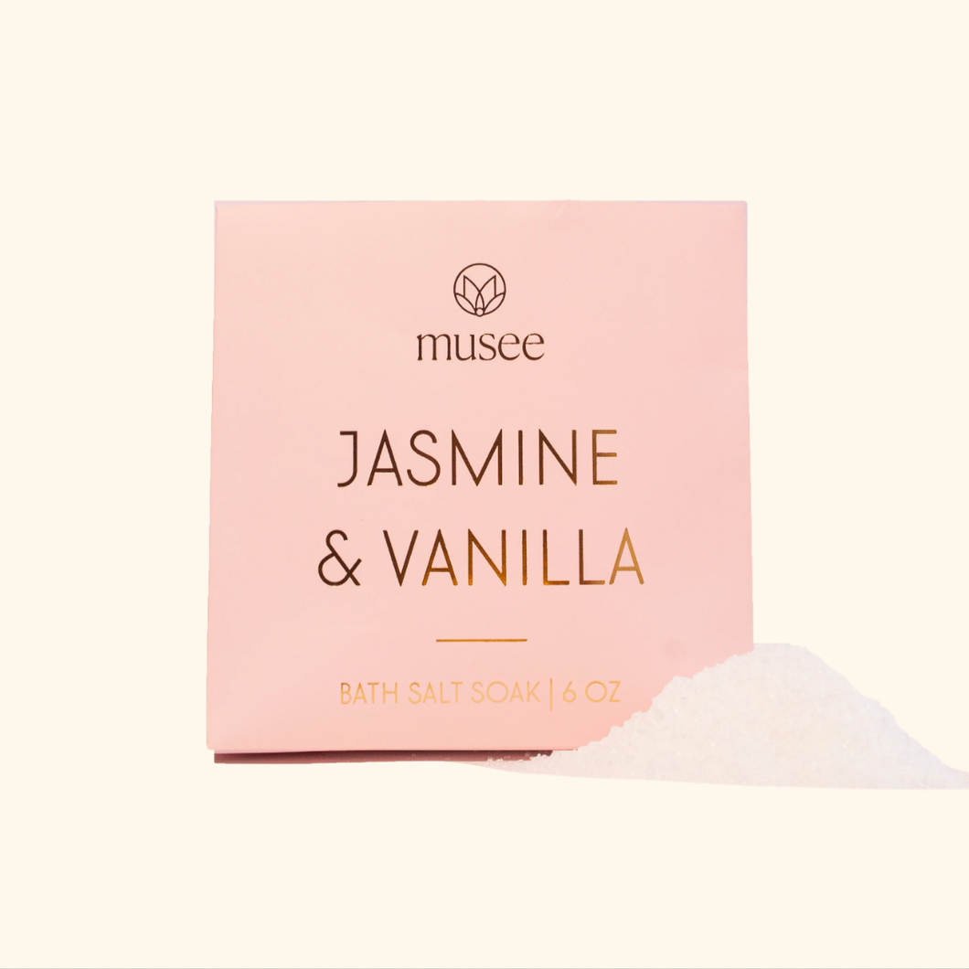 Musee Jasmine & Vanilla Mini Bath Salt Soak