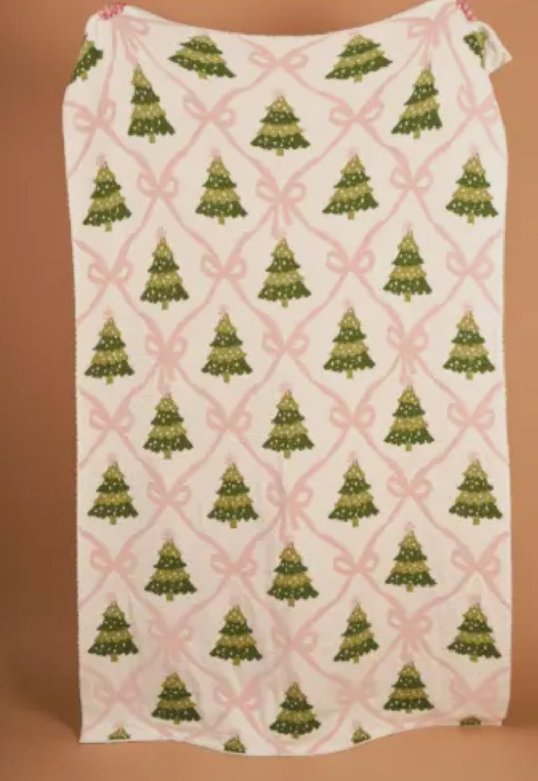 Twinkling Trees Cozy Luxe Blanket