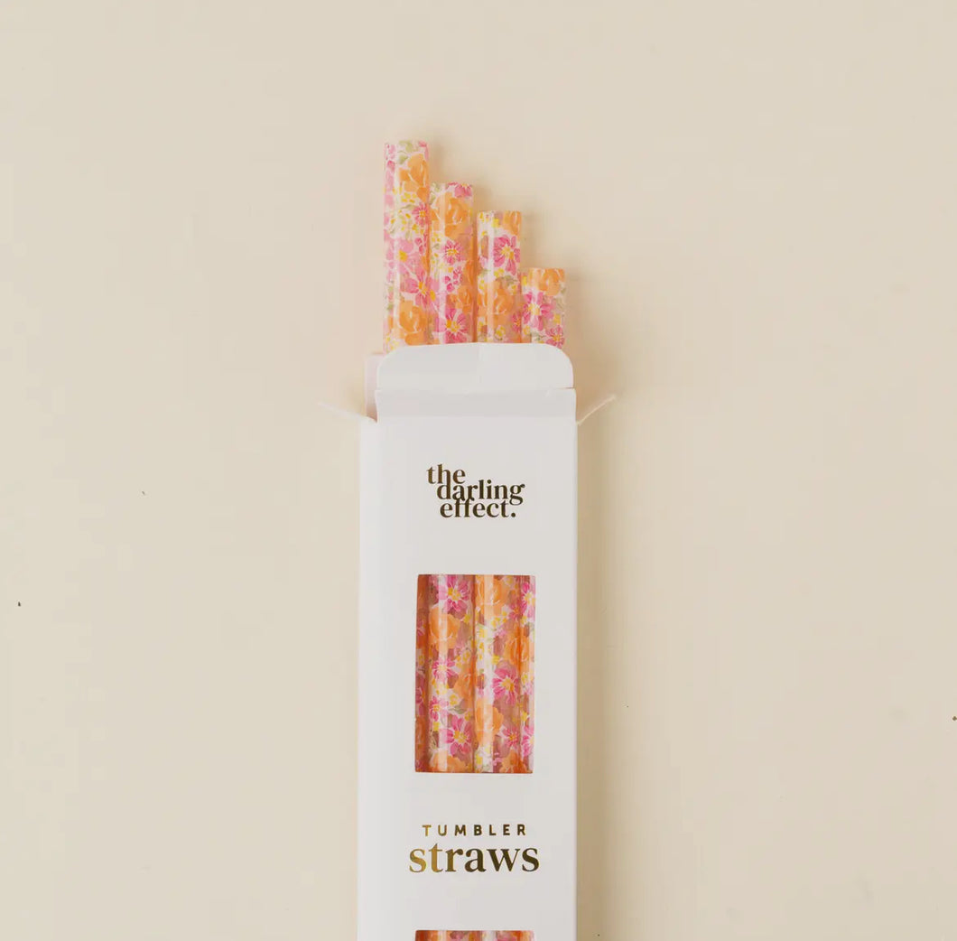 The Darling Effect 40oz Tumbler Straw Set