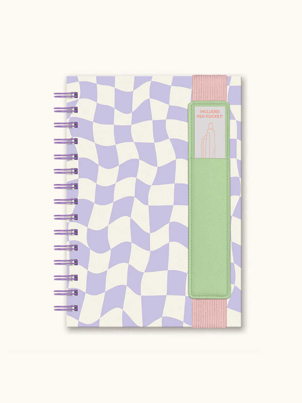 Studio Oh! A Mirage of Thoughts Oliver Notebook with Pen Pocket