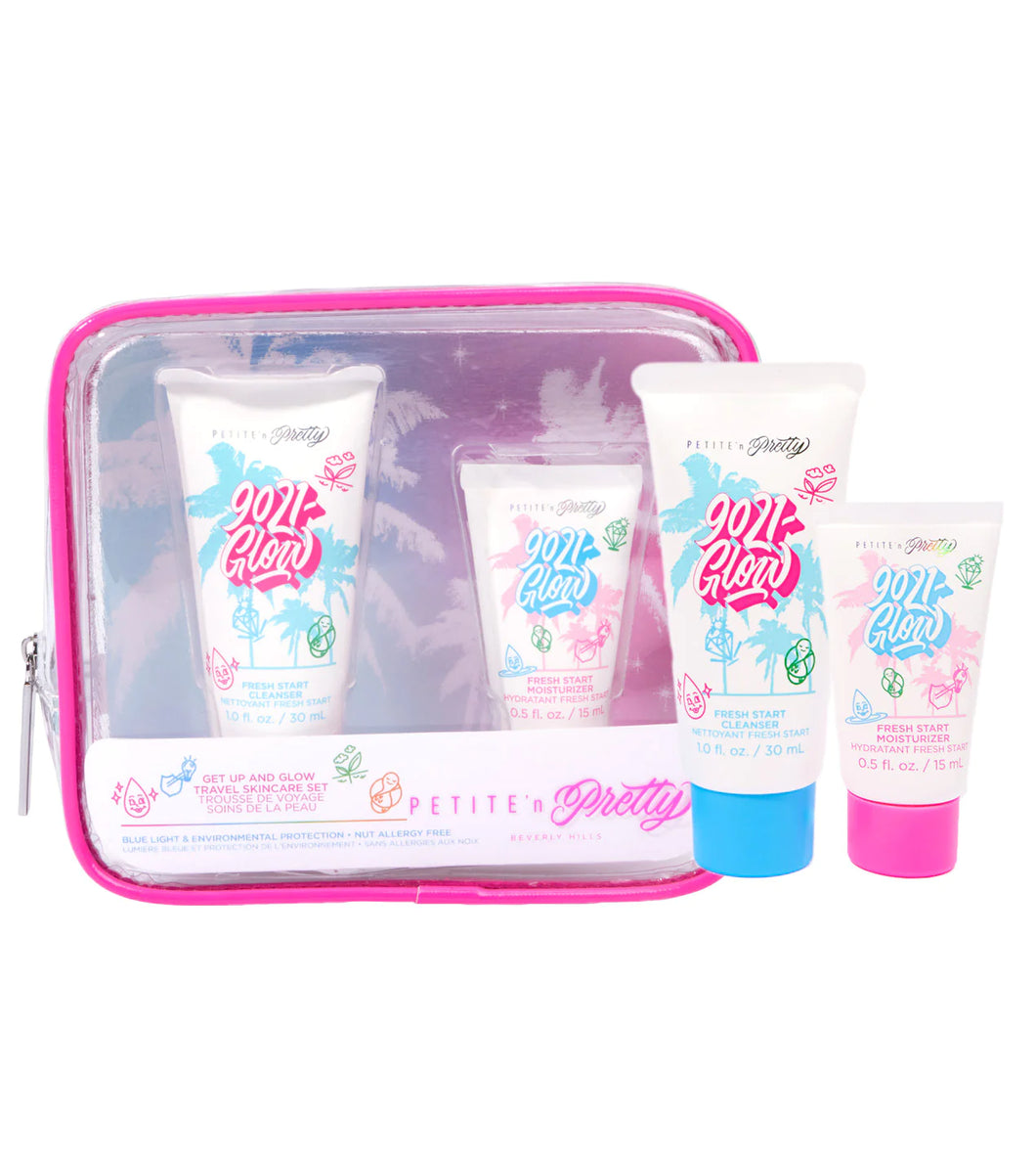 Petite N Pretty Get Up and Glow Travel Skincare Kit