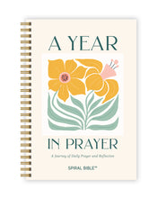 Load image into Gallery viewer, Spiral Bible A Year In Prayer Devotional
