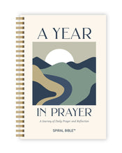 Load image into Gallery viewer, Spiral Bible A Year In Prayer Devotional
