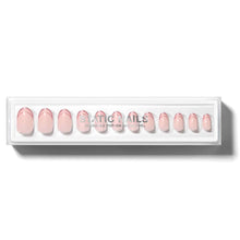 Load image into Gallery viewer, Static Nails Rose Gold Double French Round Nails
