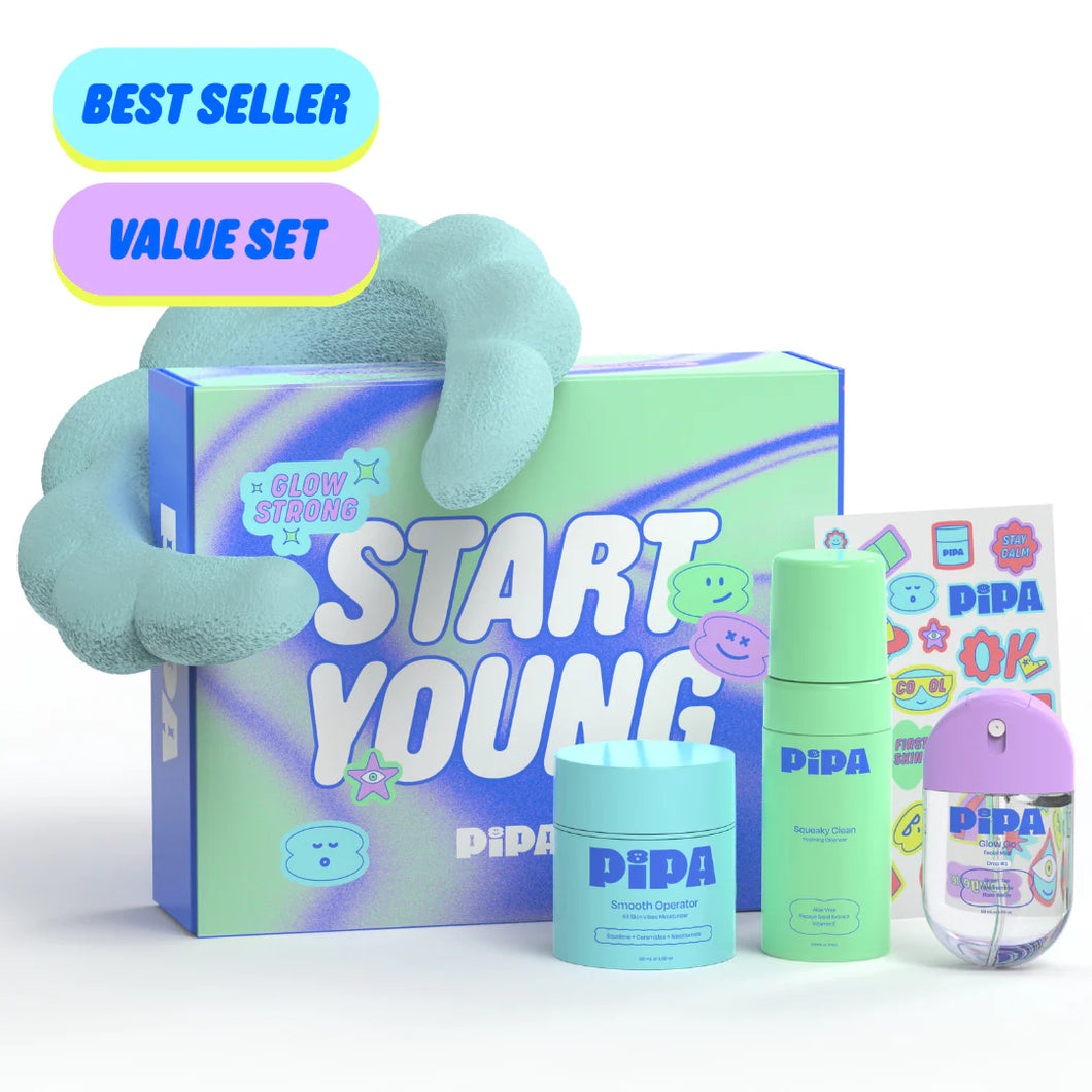 Pipa Skincare Start Young Skin Care Kit