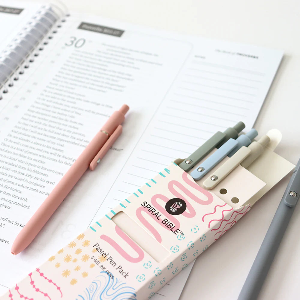 Spiral Bible Pastel Pen Pack
