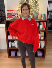 Load image into Gallery viewer, Betty Faye Red Sweatshirt
