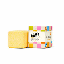 Load image into Gallery viewer, The Scrub Bar - Pineapple Bath Bomb- Birthday Cheer, Tropical Spa Fizz
