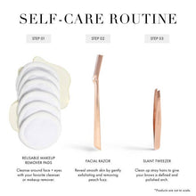 Load image into Gallery viewer, Tweezerman - Tweezerman Facial Razor Rose Gold
