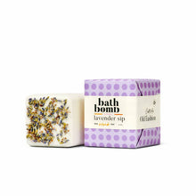 Load image into Gallery viewer, The Scrub Bar - Lavender Bath Bomb- Calming Bath Soak
